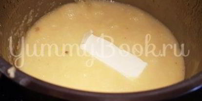 Шаг 6: кукурузной каши с курицей и грибами