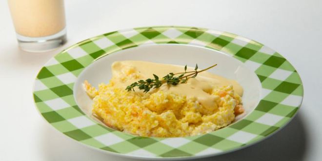 Рецепт кукурузной каши с тыквенным кремом