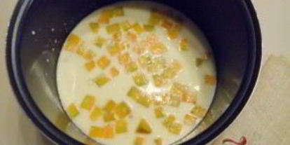 Шаг 3: кукурузной каши с тыквой в мультиварке