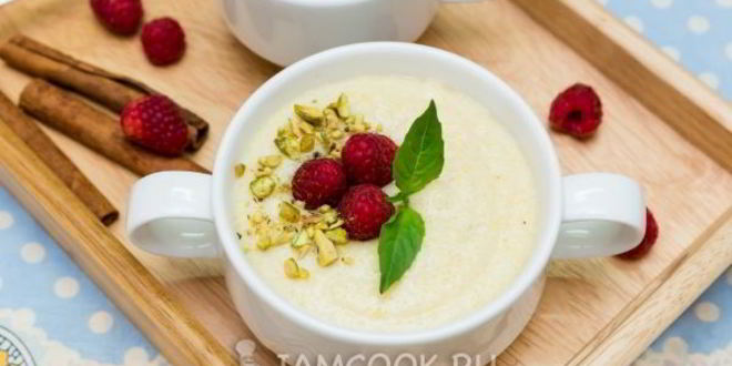 Рецепт миндальной поленты