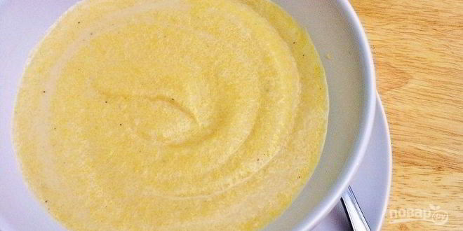 Рецепт молочной кукурузной каши