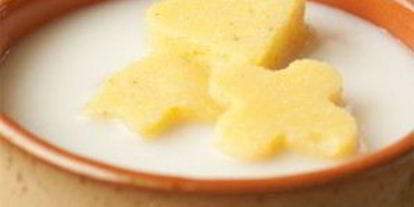 Шаг 2: поленты из кукурузной крупы