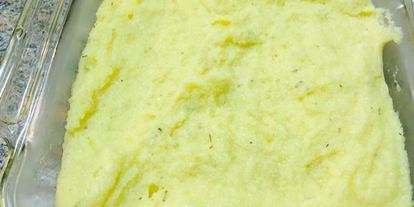 Шаг 4: поленты под соусом из грибов и томатов