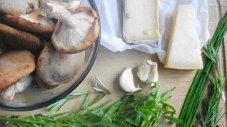 Рецепт Поленты с грибами