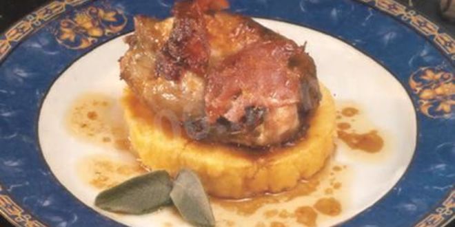 Рецепт поленты с перепелами