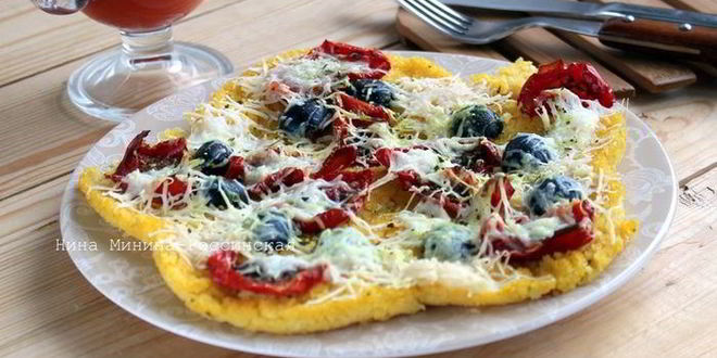 Рецепт поленты с вялеными помидорами