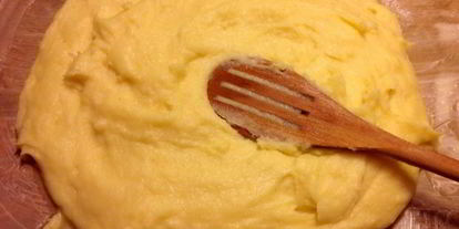 Шаг 5: поленты, запеченной с помидорами