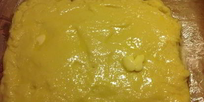 Шаг 6: поленты, запеченной с помидорами