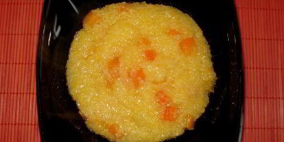 Шаг 3: тыквенно-кукурузной каша