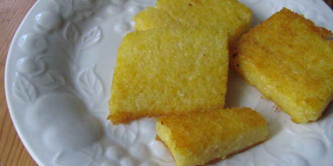 Рецепт жареной кукурузной каши