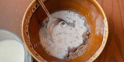 Шаг 2: льняной каши