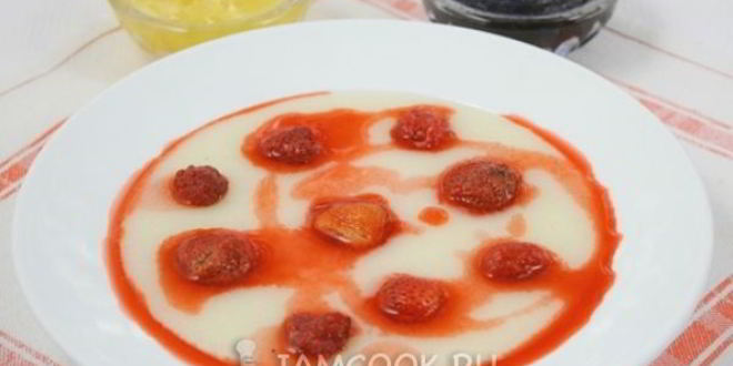 Рецепт манной каши на воде