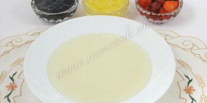 Шаг 5: манной каши на воде