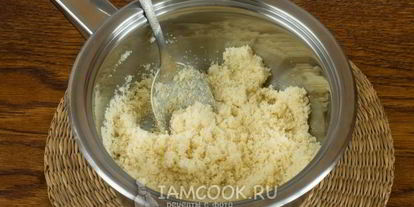 Шаг 7: манной каши с бананом