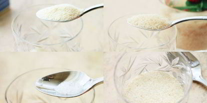 Шаг 1: манной каши