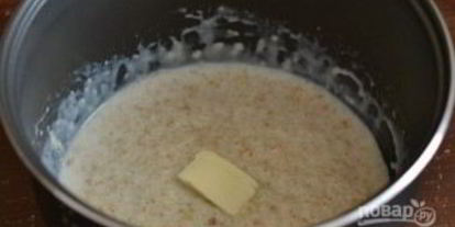 Шаг 4: молочной каши в мультиварке