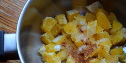 Шаг 2: апельсиновой овсянки