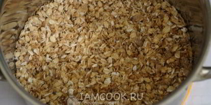 Шаг 4: карамельной овсяной каши