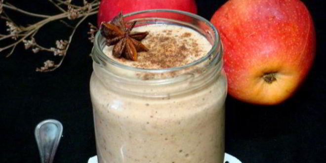 Рецепт Карамельно-яблочной десертная овсянка