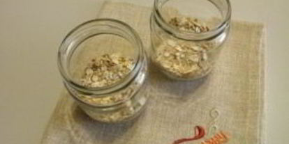 Шаг 1: ленивой овсянки в банке для похудения