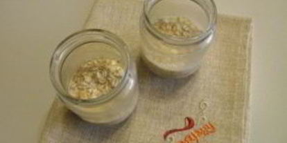 Шаг 2: ленивой овсянки в банке для похудения