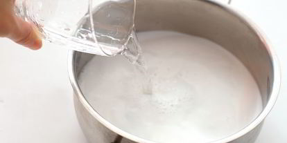 Шаг 2: овсяной каши на кокосовом молоке