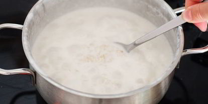 Шаг 5: овсяной каши на кокосовом молоке