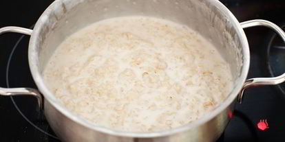 Шаг 6: овсяной каши на кокосовом молоке