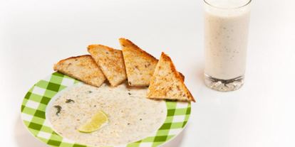 Шаг 6: овсяной каши на мятном молоке