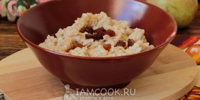 Шаг 9: овсяной каши на воде