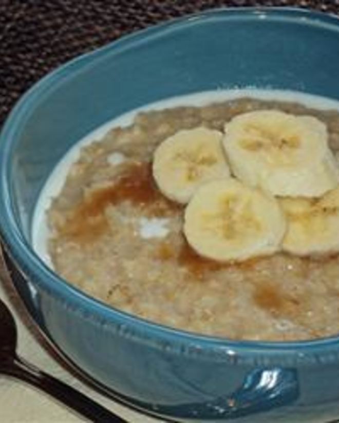 Рецепт овсяной каши с бананами и корицей