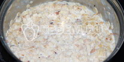 Шаг 2: овсяной каши с бананом