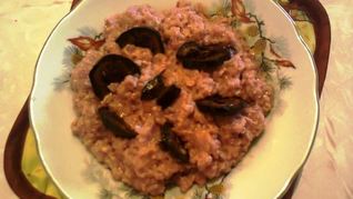 Рецепт Овсяной каши с гранатовым соком