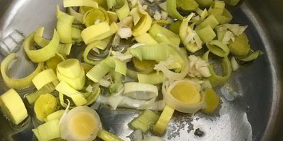 Шаг 3: овсяной каши с мясным соусом и красным вином