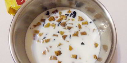 Шаг 4: овсяной каши с сухофруктами