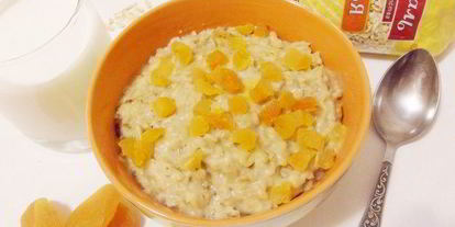 Шаг 7: овсяной каши с сухофруктами