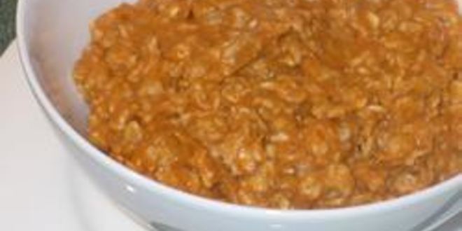 Рецепт овсяной каши с тыквой