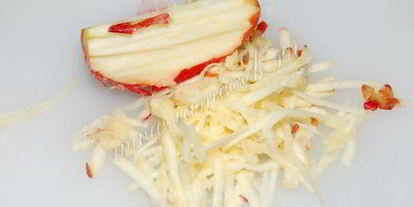 Шаг 6: овсяной каши с яблоками