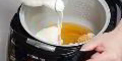 Шаг 1: овсяной каши с яблоком, изюмом и корицей в мультиварке