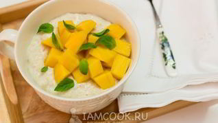 Рецепт Овсяной каши со сгущенкой