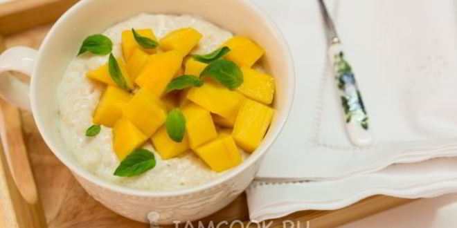 Рецепт овсяной каши со сгущенкой