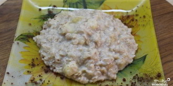 Рецепт овсянки на завтрак