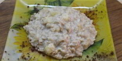 Шаг 3: овсянки на завтрак