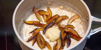 Шаг 3: овсянки с медово-ореховой пастой