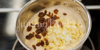 Шаг 2: овсянки с сухофруктами и орехами