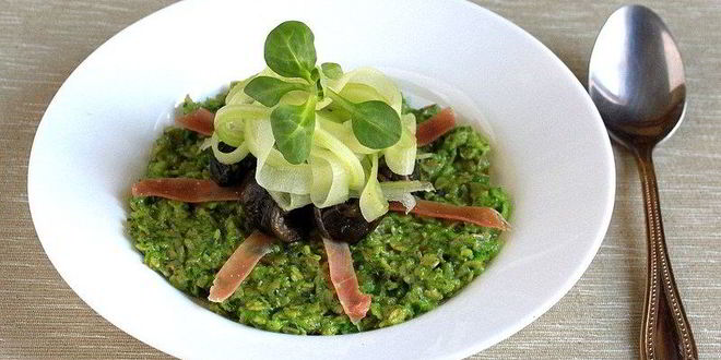 Рецепт овсянки с улитками