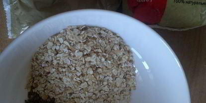 Шаг 4: овсянки с ягодами