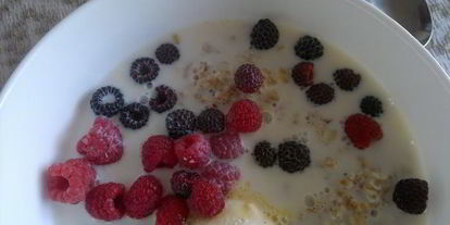 Шаг 7: овсянки с ягодами