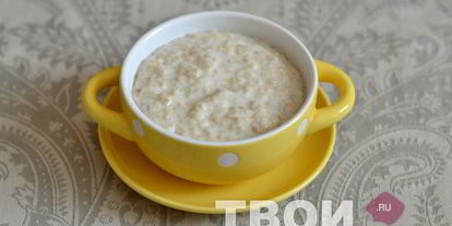 Шаг 5: овсянки в мультиварке