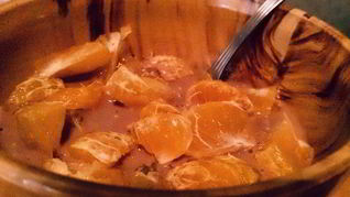 Рецепт Шоколадной овсянки с фруктами